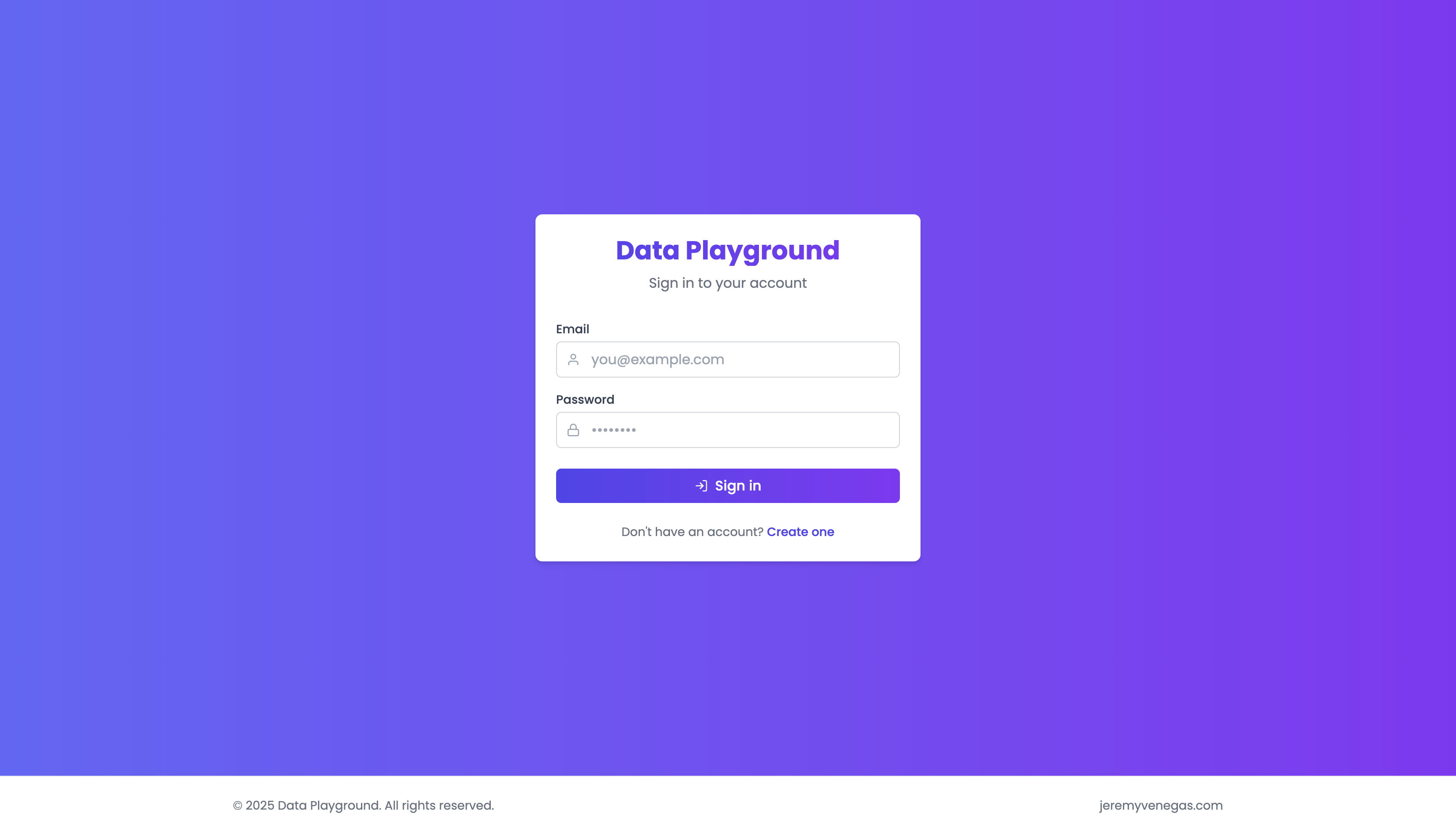Modern Login Page Design